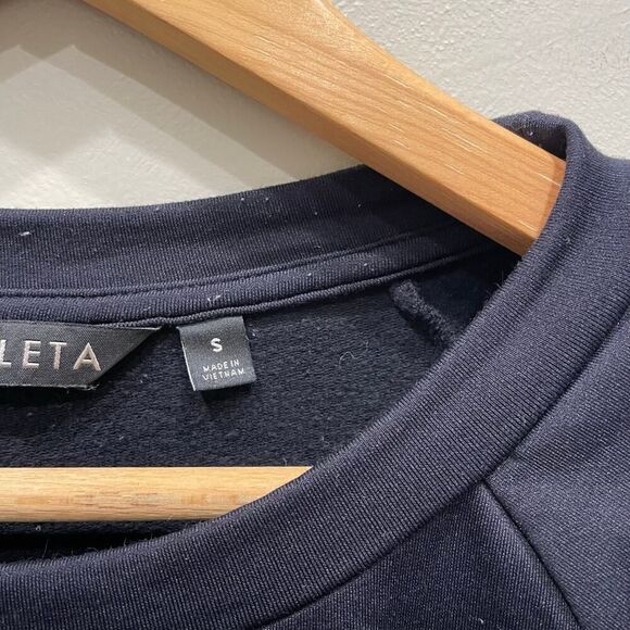 Athleta Black Snappy Long Sleeve Tunic Dress - Size: Small - Picture 7 of 11